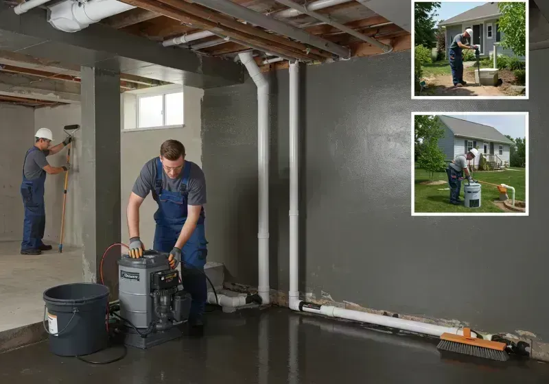 Basement Waterproofing and Flood Prevention process in Nassau County, FL